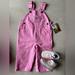 Carhartt One Pieces | New Gift Set! Nwt 9m Girls Pink Carhartt Canvas Bib Overall + Timberland Boots | Color: Pink | Size: 9mb