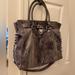 Michael Kors Bags | Authentic Michael Kors Satchel/ Tote Handbag Gray Snakeskin | Color: Gray | Size: Os