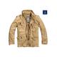 Wintermantel BRANDIT "Herren M-65 Field Jacket" Gr. 5XL, braun (camel) Herren Mäntel Wintermäntel