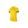 Nike Dri-FIT Academy Men's Short-Sleeve Soccer Top, tour yellow/black/anthracite/black, XL