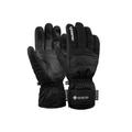 Skihandschuhe REUSCH "Snow Ranger GORE-TEX" Gr. 9,5, schwarz-weiß (schwarz, weiß) Damen Handschuhe Sporthandschuhe