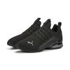 Laufschuh PUMA "Axelion Refresh Laufschuhe Herren", Gr. 48.5, schwarz (schwarz cool schwarz gray), Obermaterial: Synthetik; Futter: Textil; Laufsohle: Gummi, Schuhe