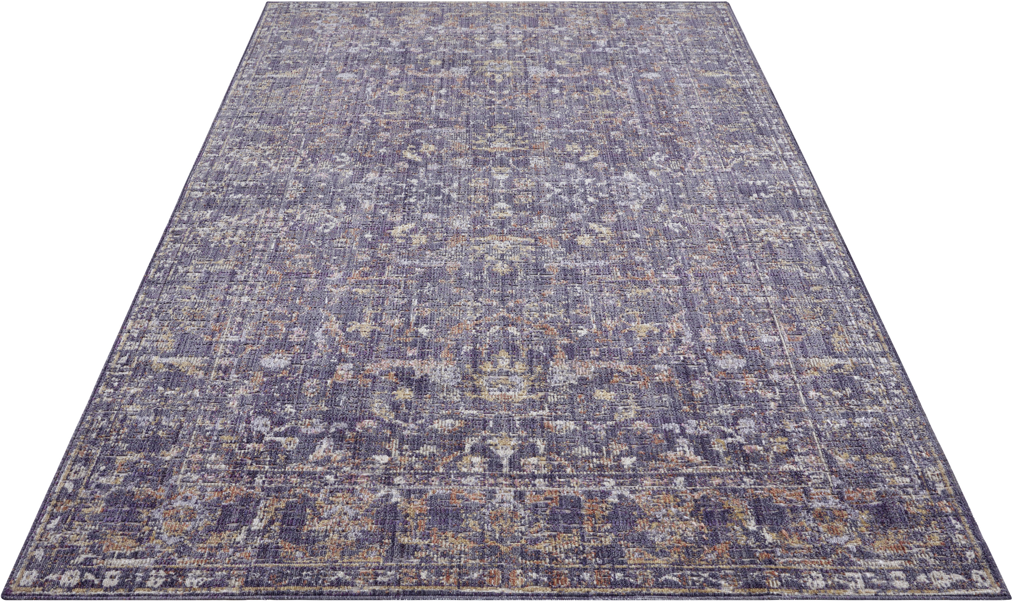 Teppich NORTHRUGS "Sues", bunt (grau,bunt), B:230cm H:3mm L:340cm, Polypropylen (PP), Teppiche, In-& Outdoor, Läufer, Wetterfest, Balkon, Wohnzimmer, Orient Image
