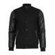 Outdoorjacke URBAN CLASSICS "Herren Oldschool College Jacket" Gr. L, schwarz (black, black) Herren Jacken Outdoorjacken