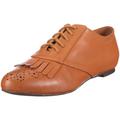 Buffalo London 210-1267 NCP Silk Leather TAN 01 115238, Damen Halbschuhe, Braun (TAN 01), EU 39