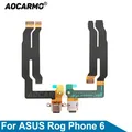 Aocarmo – connecteur pour Asus ROG Phone 6 Original Port USB station de charge câble flexible