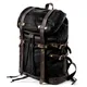 MUCHUAN 15.6" Laptop Backpack Retro Large Capacity Oil Wax Waterproof Backpack Teen Canvas Leather