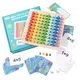 Jeu de société de multiplication Montessori en bois pour enfants jouets mathématiques pour enfants