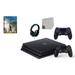 Sony PlayStation 4 Pro 1TB Gaming Console Black 2 Controller Included with Assassin s Creed Odyssey BOLT AXTION Bundle Used