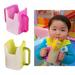 Baby Juice Box Holder Juice Bag Holder for Toddlers No Squeeze Adjustable Folding Food Pouch and Milk Box Holder for Kids No Spill