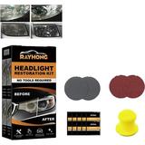 Restowipes Headlight Restoration Kitï¼ŒPolish Headlights Lens Restore Cleaner DIY Polishing Headlight Cleaner Restoration Kit