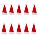 Christmas Decorations Christmas Christmas Caps Lollipop Hats Christmas Non-Woven Hats Mini Christmas Gifts Non-Woven Fabric As Shown