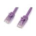 2PK Startech.Com 10ft Cat6 Ethernet Cable Purple 100w Poe (N6PATCH10PL)