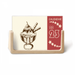 Cherry Chocolate Biscuits Cup Ice Desk Calendar Desktop Decoration 2023