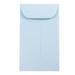 JAM Paper & Envelope #3 Coin Envelopes 2 1/2 x 4 1/4 Baby Blue 25/Pack