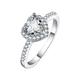 WQJNWEQ Clearance Mother s Day Ring Bridal Zircon Diamond Elegant Engagement Wedding Band Gift