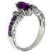 WQJNWEQ Clearance Fashion 925 Jewelry Mystic Topa z Women Wedding Engagement Size 6-10