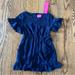 Lilly Pulitzer Dresses | Nwt Lilly Pulitzer Size 4 Mini Darlah Navy Blue Dress | Color: Blue | Size: 4g