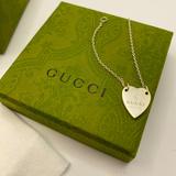 Gucci Jewelry | Genuine Gucci Silver Heart Bracelet | Color: Silver | Size: Os
