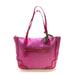 Coach Bags | Coach Magenta Jacquard Shoulder Bag | Color: Pink | Size: Os