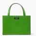 Kate Spade Bags | New Kate Spade Sam Icon Leather Small Tote Geen | Color: Green | Size: Os