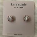 Kate Spade Jewelry | Kate Spade That Sparkle Cubic Zirconia Stud Earrings In Clear/Rose Gold | Color: Gold | Size: Os