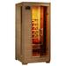 Buena Vista 1-2 Person Hemlock Infrared Sauna with 3 Ceramic Heaters 75 H