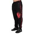 Gorilla Wear - Buffalo Old School Workout Pants - Schwarz/Rot - Bodybuilding und Fitness Bekleidung Herren Jogging Laufen bequem mit Logoaufdruck, L-XL