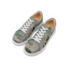 Plateausneaker DOGO "Myra Low-Top Sneaker Sound Of The Sea Damen Sneaker", Damen, Gr. 38, Normalschaft, grün, Lederimitat, Schuhe, Vegan