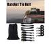 Tohuu Ratchet Tie-Down Strap Wide Handle Ratchet Rope with Ratchet Buckles Heavy Duty Cargo Tie Downs Straps for Goods Luggage graceful