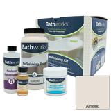 Bathworks Standard Bathtub Refinishing Kit for Tub Tile & More (BMRK-113: Almond)