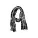 Little Earth Productions Scarf: Black Plaid Accessories
