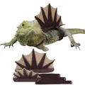 Costume de lézard réaliste confortable toucher réaliste forme de dinosaure Reptile Dragon