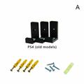 Wall Mount Set Wall Bracket Holder For PlayStation 4 PS4 Slim Pro Game Console U0S9