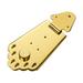 6 String Guitar Metal Tailpiece with Screws for Jazz Electric Guitar Musical Instrument Parts Golden