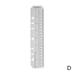 Ruler Plastic A4 B5 A5 A6 A7 Gold PP Matt Leaf Frosted Loose B1H7