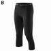 Men s Compression Pants Running Jogger Tight Sport Long Trousers J0I3