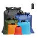Protoiya WaterProof Dry Bag 6 Pieces Outdoor Canoe Drybag Ultra-lightweight Dry Bag Set for Kayaking Camping Boating Beach