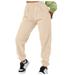 Aayomet Joggers For Women High Waist Women s Lightweight Golf Pants with Zipper Pockets High Waisted Casual Track Work Ankle Pants for Women Khaki S