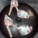 Jessica Simpson Shoes | Jessica Simpson Floral Beeya Heels Size 9m | Color: Pink/White | Size: 9