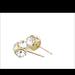 Kate Spade Jewelry | Kate Spade Glitter Studs | Color: Gold/White | Size: Os