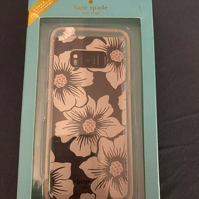 Kate Spade Cell Phones & Accessories | Kate Spade New York Hollyhock Floral Case For Samsung Galaxy S8+ | Color: Black/White | Size: Galaxy S8