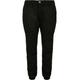 Stoffhose URBAN CLASSICS "Herren Boys Stretch Jogging Pants" Gr. 146/152, Normalgrößen, schwarz (black) Jungen Hosen Baumwoll- Stoffhosen