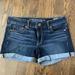 American Eagle Outfitters Shorts | American Eagle Jean Shorts - 360 Super Stretch - Midi - Size 8 | Color: Blue | Size: 8