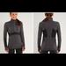 Lululemon Athletica Tops | Lululemon Run Full Tilt Half Zip Pullover Gray Size 6 | Color: Black/Gray | Size: 6