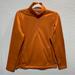 Nike Jackets & Coats | Nike Golf Active Tour Performance Orange 1/2 Zip Pullover Women’s M Fleece Lined | Color: Orange | Size: M