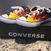 Converse Shoes | 2.5 Youth Converse Sneakers | Color: Orange/Red | Size: 2.5bb