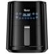 DIDO Air Fryer 5.5L with Rapid Air Circulation,1700W Air Fryers for Home Use with 60 Minute Timer&Temperature,Nonstick Basket for Healthy Oil Free & Low Fat Cooking,Black