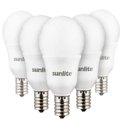 Sunlite 41409 - A15/LED/6W/E17/D/FR/30K/6PK A15 A Line Pear LED Light Bulb