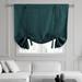 Exclusive Fabrics Faux Linen Room Darkening Tie-Up Window Shade (1 Panel)